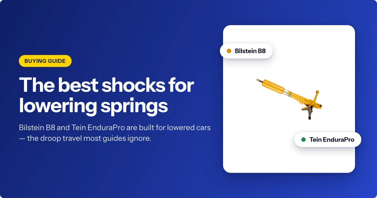 The best shocks for lowering springs