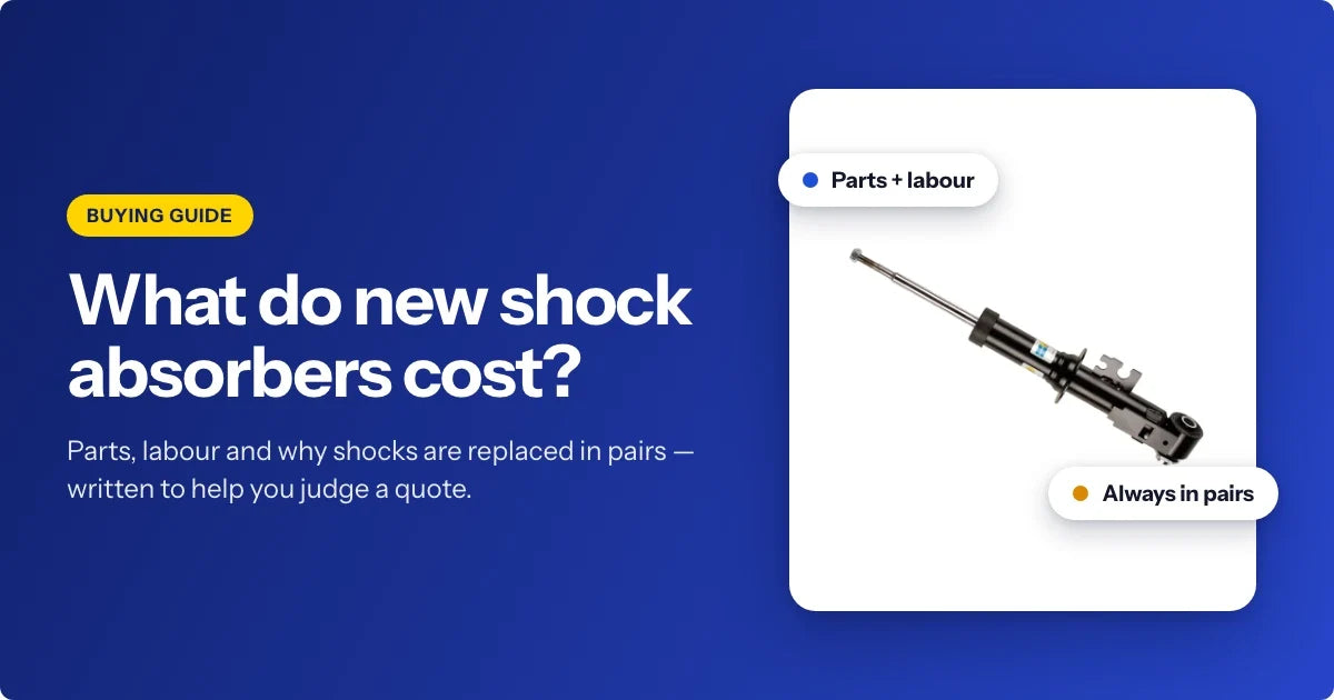 What do new shock absorbers cost?