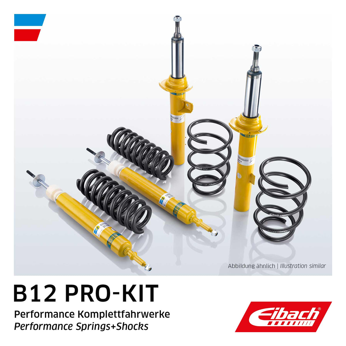 Eibach B12 Pro-Kit, ressorts courts et amortisseurs accordés