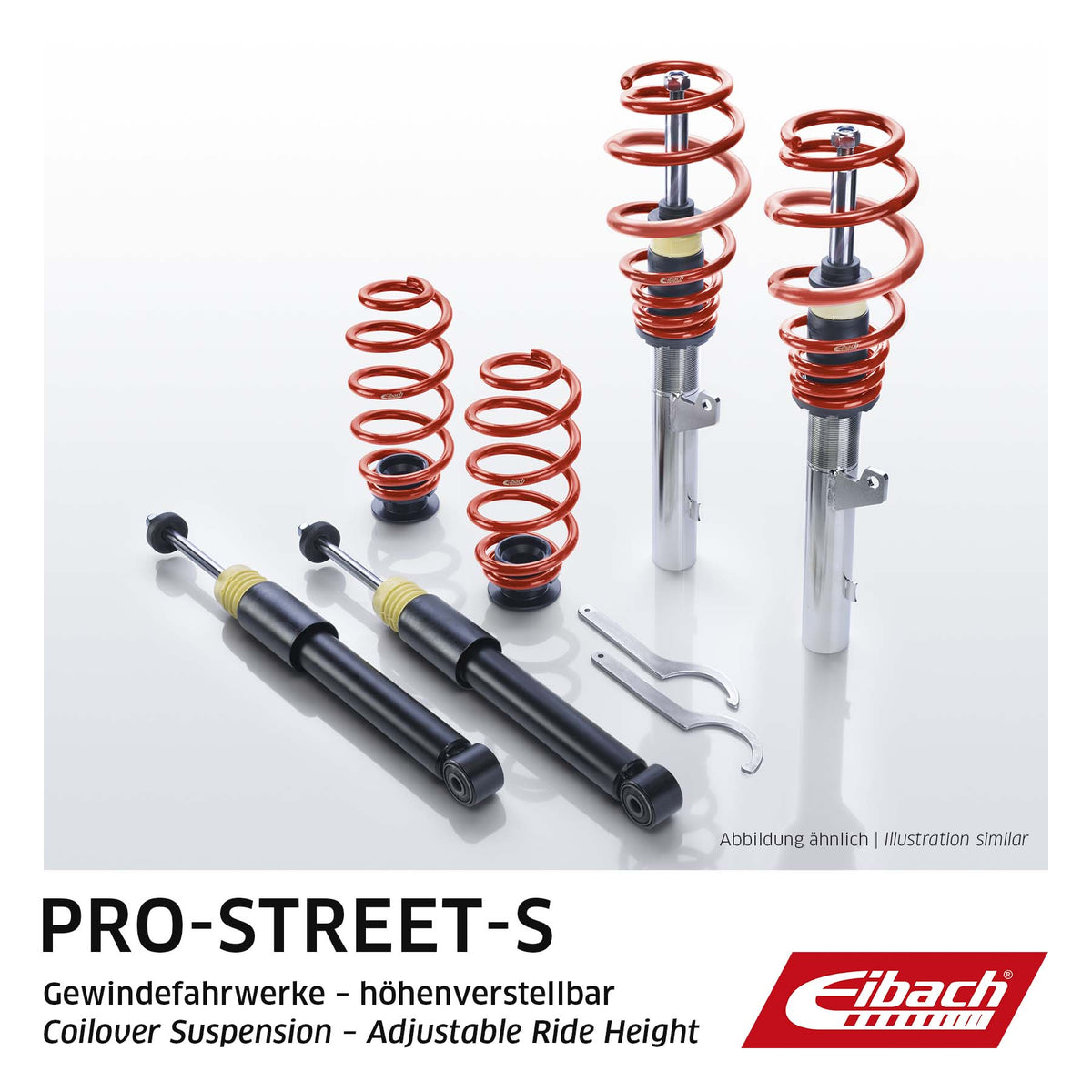 Kit combinés filetés réglables en hauteur Eibach Pro-Street-S