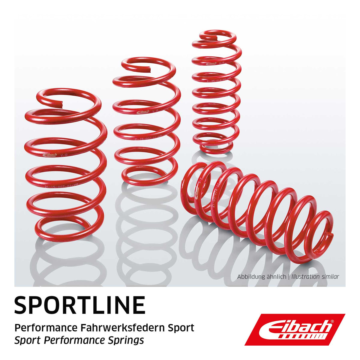 Jeu de ressorts Eibach Sportline à fort rabaissement, avant et arrière